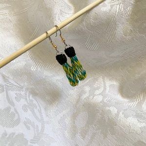 Horsehair earrings